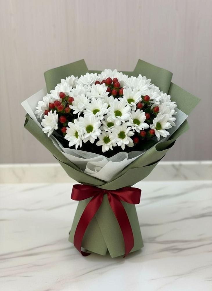 Букет цветов из: Хризантемы в Кукуштан