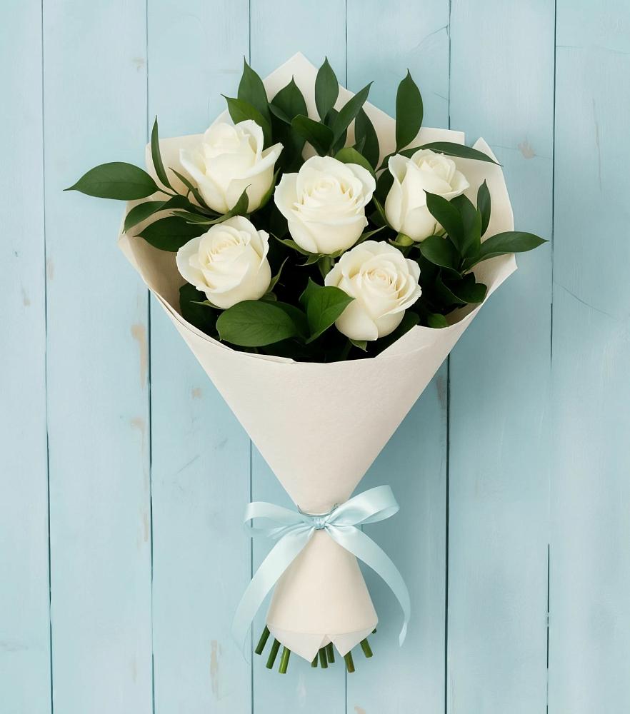 Букет цветов из: Розы в Кукуштан