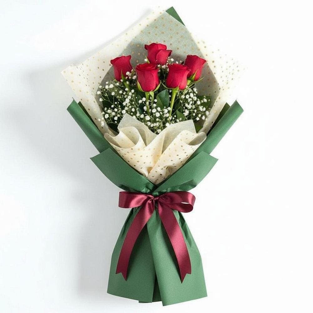 Букет цветов из: Розы в Кукуштан