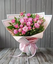 Букет Розовый кустик в Кукуштан