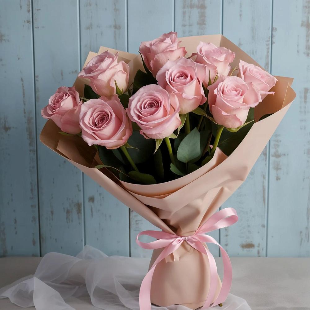 Букет цветов из: Розы в Кукуштан