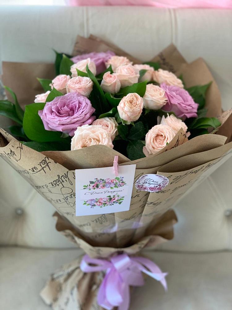 Букет цветов из: Розы в Кукуштан