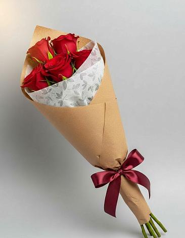 Букет цветов из: Розы в Кукуштан