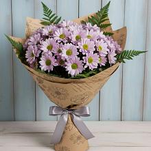 Букет цветов из:  Хризантемы #REPLACE_PRED# Кукуштан