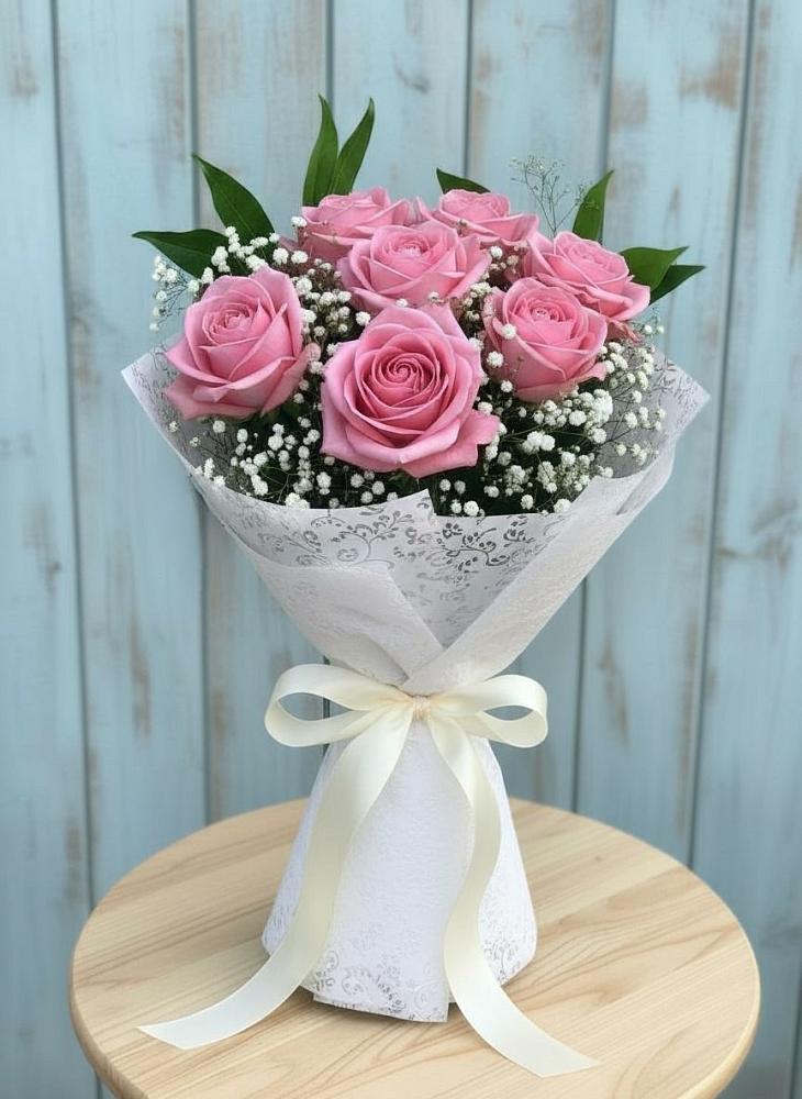 Букет цветов из: Розы в Кукуштан