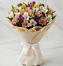 Букет цветов из:  Альстромерии #REPLACE_PRED# Кукуштан