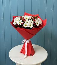 Букет цветов из:  Хризантемы в Кукуштан