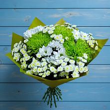 Букет цветов из:  Хризантемы в Кукуштан