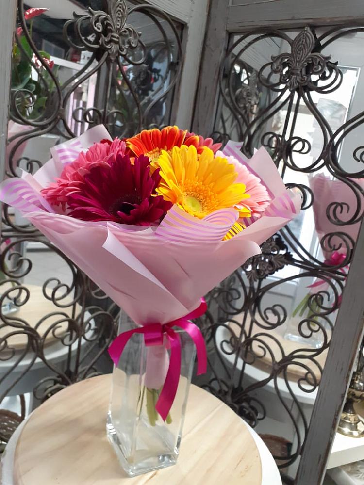 Букет цветов из: Герберы в Кукуштан