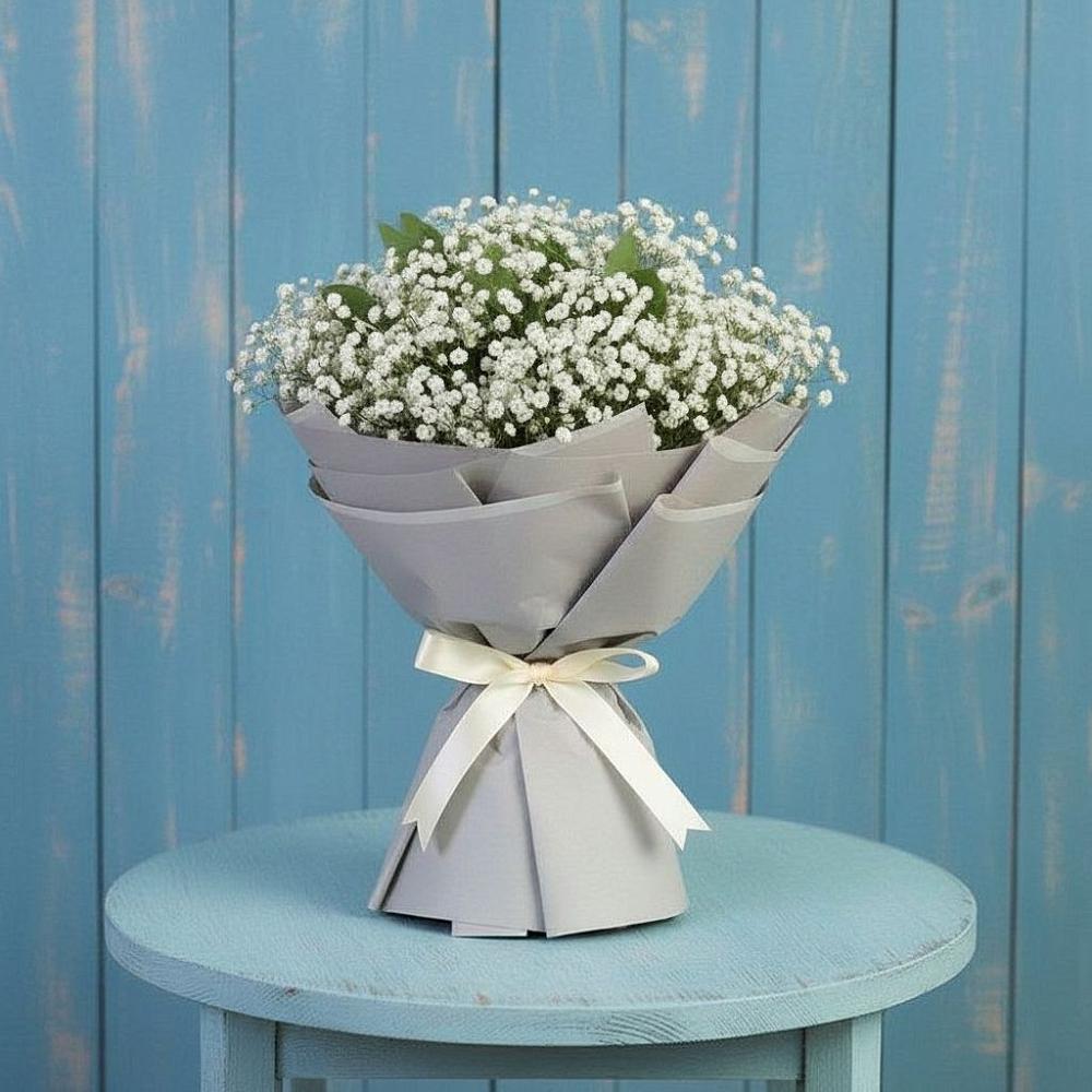 Букет цветов из: Гипсофила в Кукуштан