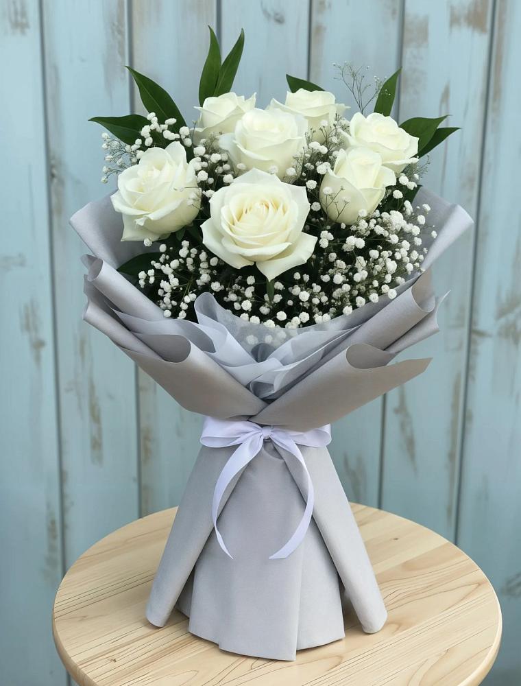 Букет цветов из: Розы в Кукуштан