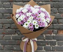 Букет цветов из:  Хризантемы #REPLACE_PRED# Кукуштан