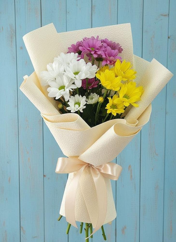 Букет цветов из: Хризантемы в Кукуштан
