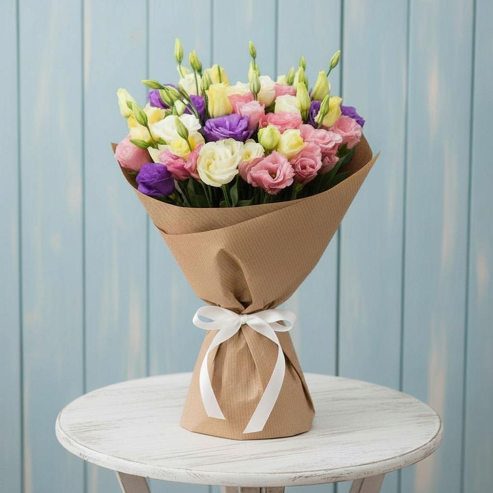 Букет цветов из: Лизиантусы в Кукуштан