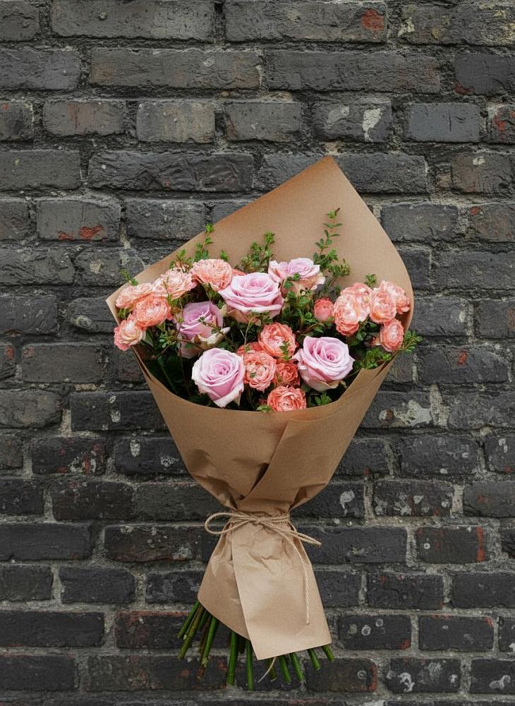 Букет цветов из: Розы в Кукуштан