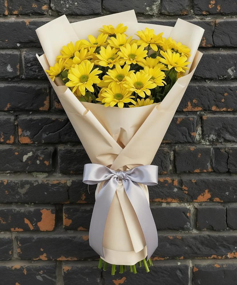 Букет цветов из: Хризантемы в Кукуштан