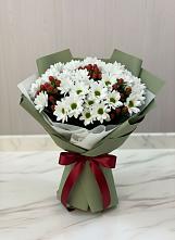 Букет цветов из:  Хризантемы в Кукуштан