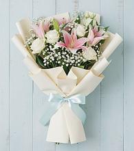 Букет цветов из:  Лилии в Кукуштан