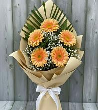 Букет цветов из:  Герберы в Кукуштан