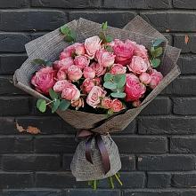 Букет цветов из:  Розы #REPLACE_PRED# Кукуштан